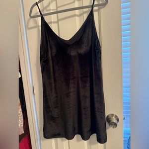 LBD Mini trapeze spaghetti strap dress Kalani Hilliker for Alyce Paris